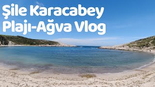 Şile Karacaköy İskele Plajı  Ağva Merkez Turu Vlog 09052022 [upl. by Stefanac439]