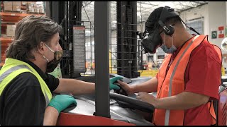 Adecco Staffing Introduces Upskilling with Virtual Forklift Training and Certification [upl. by Solram696]