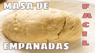 Como hacer masa para empanadas fritas [upl. by Theo312]