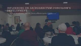 Vatican II Presentation Sacrosanctum Concilium w Fr Michael Joncas [upl. by Atteloj620]