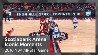 2016 NBA AllStar Game Takes Toronto 🏀  Scotiabank Arena Iconic Moments [upl. by Loralyn]