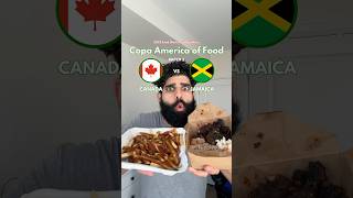 CANADA VS JAMAICA  Copa America of Food [upl. by Ciel]