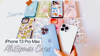 iPhone 13 Pro Max Case Unboxing  AliExpress cases worth it😳 [upl. by Else]