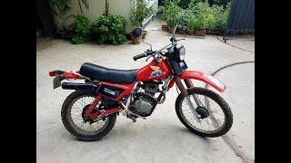 Honda XL185 Review [upl. by Tiedeman]