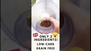 2 Ingredient Flax Bread Low Carb Grain Free Keto Friendly [upl. by Eittel]