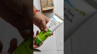 Flipkart mamaearth tea tree oil face wash trending viralvideo facewash teatreeoil [upl. by Sosna]