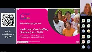 Webinar 3 for ELC services on the Health and Care Staffing Scotland Act 2019 [upl. by Lewison]