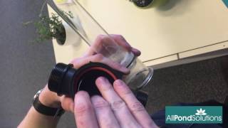 Fitting and Replacing CUV O Rings  All Pond Solutions Guide [upl. by Norina609]