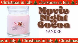 Movie Night Cocoa 💕 from Yankee 💕 candle review [upl. by Lalo]