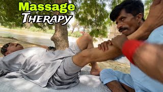 Asmr  relaxing legs and feet massage  therapy techniques  lower leg massage  pain relief [upl. by Godard]