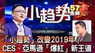 「小趨勢」改變2019年？CES、亞馬遜「爆紅」新王道 楊勝帆《５７金錢爆精選》20190108 [upl. by Marris]