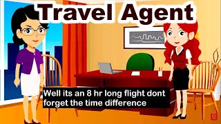 English Conversation between Travel Agent and CustomerEnglish Conversation Video With Subtitles [upl. by Kinny757]