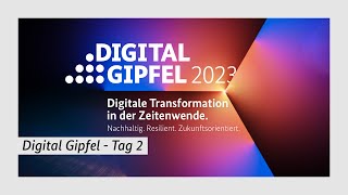 DigitalGipfel 2023  Livestream Tag 2 [upl. by Jenelle]