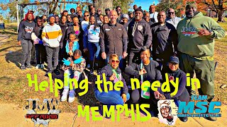 JMW Offroad Things by Earline and Main Street Cycle feeds the homeless in MEMPHIS teammsc [upl. by Akimed]