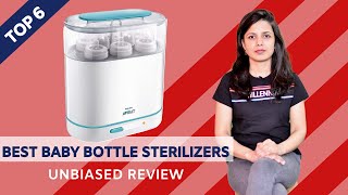 ✅ Top 6 Best Baby Bottle Sterilizers in India  Baby Bottle Steam Sterilisers Review [upl. by Eiaj]