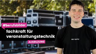 Fachkraft für Veranstaltungstechnik  Ausbildungsberufe erklärt [upl. by Eneloc]