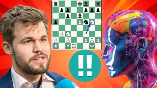 Magnus Carlsen vs chess com computer chess game 925 [upl. by Lotta]