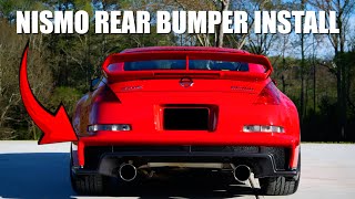 How To Install a 350Z Nismo Back Bumper [upl. by Lithea]