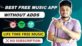 Best Online Music App Without Adds 😱 Add Fee Music Apps  Lifetime Free Music 2024 [upl. by Aoket]