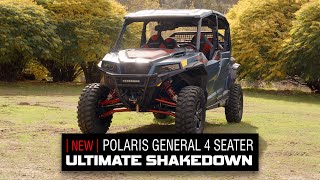 2022 Polaris General 4 Seat Ultimate Shakedown [upl. by Paryavi]