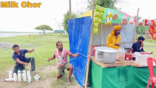 Milk Chor  New Funny Comedy Video  Bindas Fun Nonstop [upl. by Omar37]