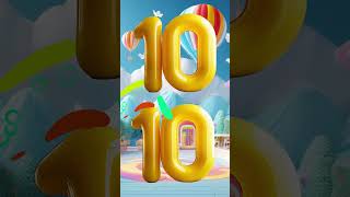 Counting 1 10 Song Number Songs for Children NumbersSong Shorts KidsSongs NurseryRhymes [upl. by Amity309]