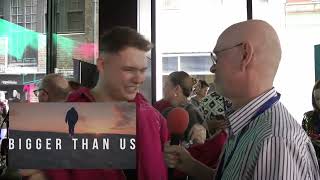 OGAE UK at the London Eurovision Party The Michael Rice interview [upl. by Aggie]