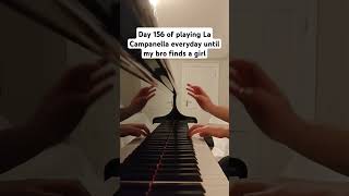 Day 156 of playing La Campanella piano [upl. by Enej]