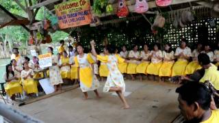 HD  Kuradang Dance  Bohol Philippines  Loboc River Cruise  Balsa Tourism Project [upl. by Bryanty]