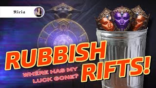 WASTED CRESTS ELDER RIFT RUNS FAIL Diablo Immortal Wizard [upl. by Eelarbed]