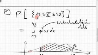 2703 Stetige Zufallsvariable Wahrscheinlichkeitsdichte [upl. by Acirretal]