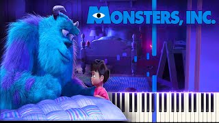 MONSTERS INC PIANO  Boo’s Going Home  PianoTutorial [upl. by Avlis323]