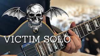 Avenged Sevenfold  Victim  Solo Cover [upl. by Aehsel206]