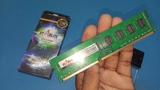 Starlite ddr3 4gb ram unboxing  Old pc upgrade  computer spare parts [upl. by Akihsat]