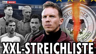 XXLUMBRUCH Nagelsmann STREICHT diese DFBSTARS aus dem KADER [upl. by Tandi]