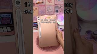 12 ways I use my Samsung tab S9 ✏️💕 android apps  samsung tablet  galaxy tab tips [upl. by Freudberg]