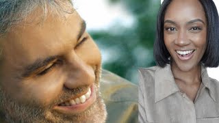 FIRST TIME REACTING TO  ANDREA BOCELLI quotVIVO PER LEIquot REACTION [upl. by Anawad326]