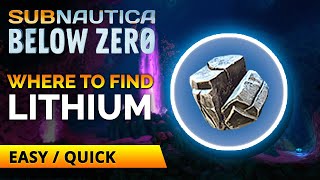 Where to find Lithium  Subnautica Below Zero [upl. by Bang933]