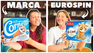 GELATI DI MARCA vs GELATI EUROSPIN 🍦 edizione super estiva [upl. by Gerhardine]