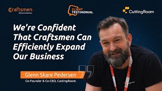 Client Testimonial  Our Client Success Stories Glenn Skare Pedersen from Cutting Room [upl. by Suired]