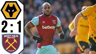 Wolves vs West Ham 12 James WardProwse Goal  Extended Highlights  Premier League 2024 [upl. by Merilyn231]