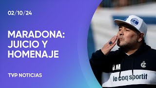 Maradona el juicio contra la enfermera y el traslado de su cuerpo al mausoleo [upl. by Jesus]