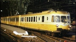 Milano Centrale 1977 Rapido R214 quotLe MontCenisquot  Autorail X 2770 [upl. by Pricilla]