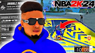 SEASON 4 NEW BEST DRIBBLE MOVES For NBA 2K24 CURRENT GEN…😱 [upl. by Rriocard]