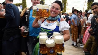 Inicia Oktoberfest el festival de la cerveza en Alemania [upl. by Babb710]