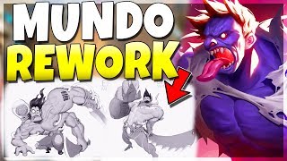 DR MUNDO REWORK New Update  New Abilities League of Legends [upl. by Eiznekcam]