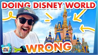 The PERFECT Day in Disney World by Doing Everything WRONG  17 Attractions [upl. by Tranquada]