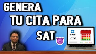 ¿Cómo sacar una cita para el SAT FIRMA ELECTRONICA [upl. by Keldah994]