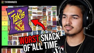 Ranking the Most Popular Snacks of All Time… [upl. by Jenks]