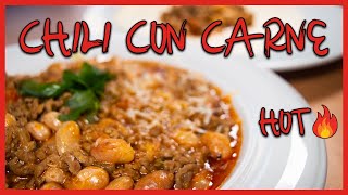 CHILI CON CARNE 🌶  Receta mexicana casera  ¿Qué se está cocinando [upl. by Etnaed]